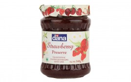 Dana Strawberry Preserve   Glass Jar  340 grams